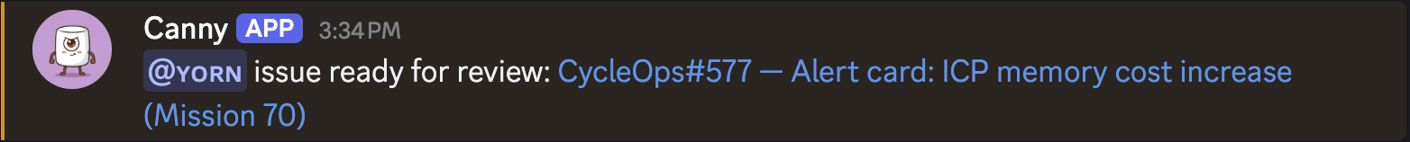 The Owner gets pinged when a fix is ready.